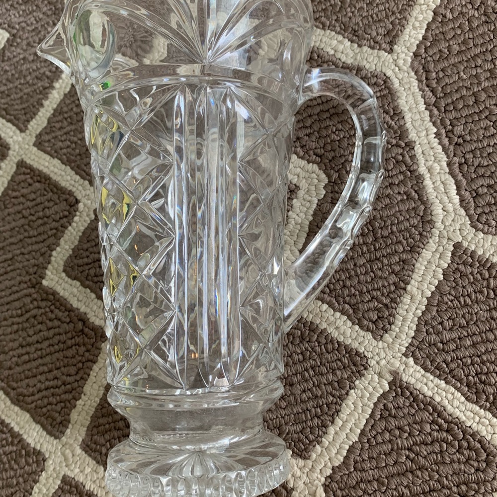 Crystal Pitcher - Picture 3 of 3